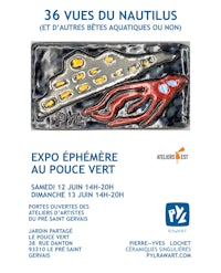 3 jours du nautilus expo emmemère au police vert